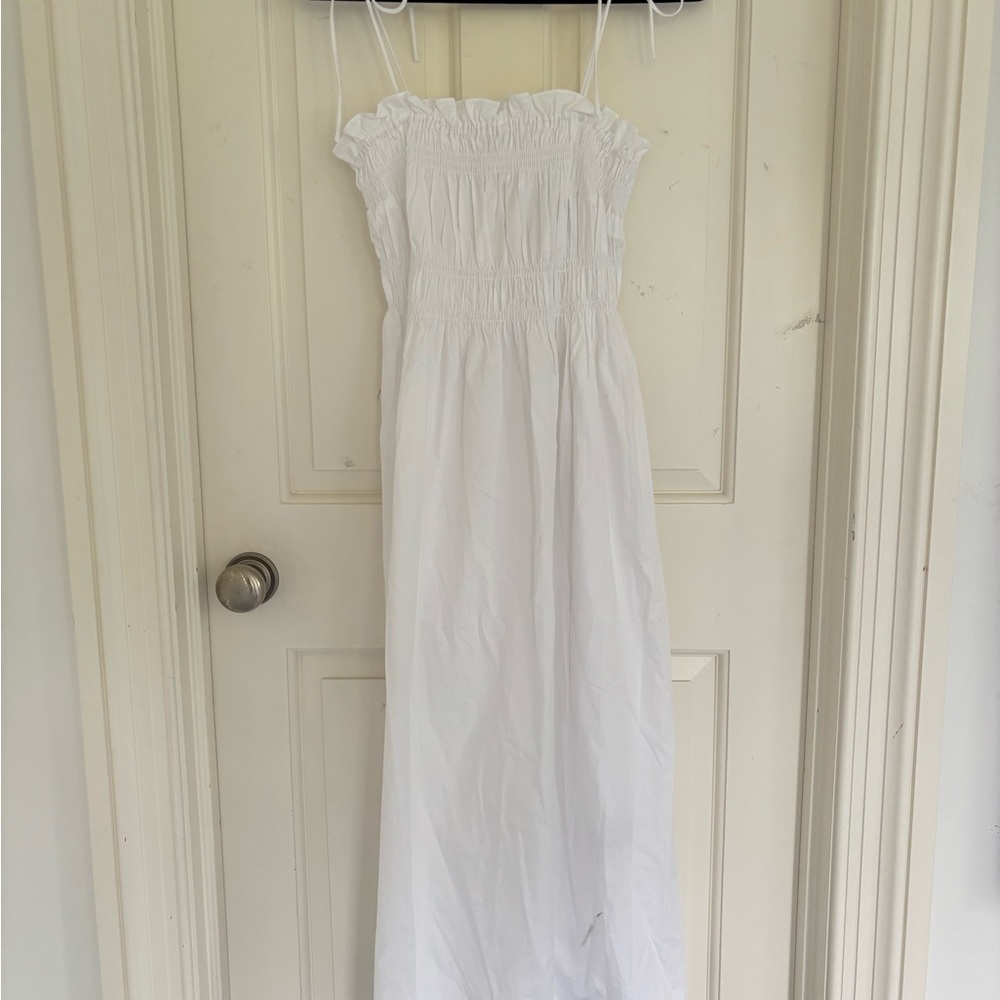 H&M White Maxi Dress